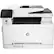 Front. HP - Refurbished LaserJet Pro MFP M277c6 Wireless Color Laser Printer - White.