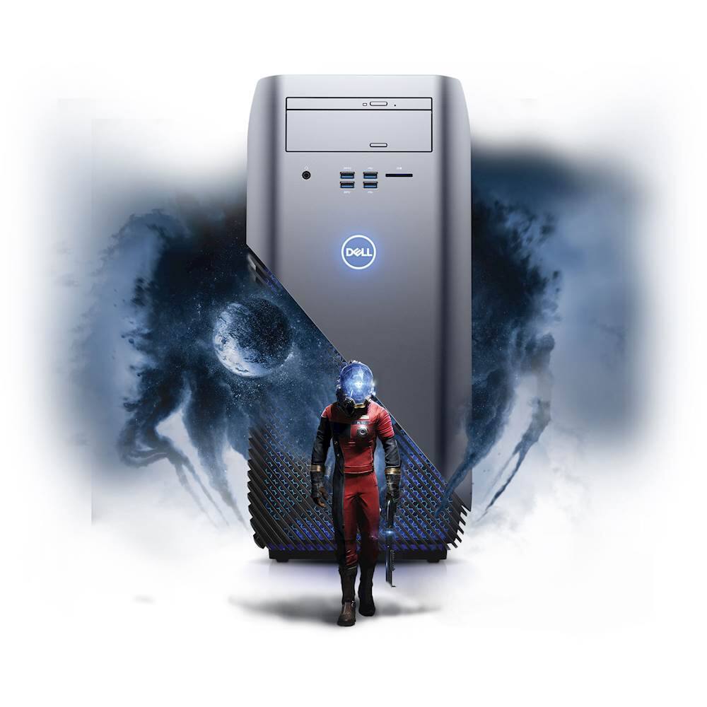 Alt View 12. Dell - Inspiron Desktop - AMD Ryzen 7 1700X - 8GB Memory - AMD Radeon RX 580 - 1TB Hard Drive.