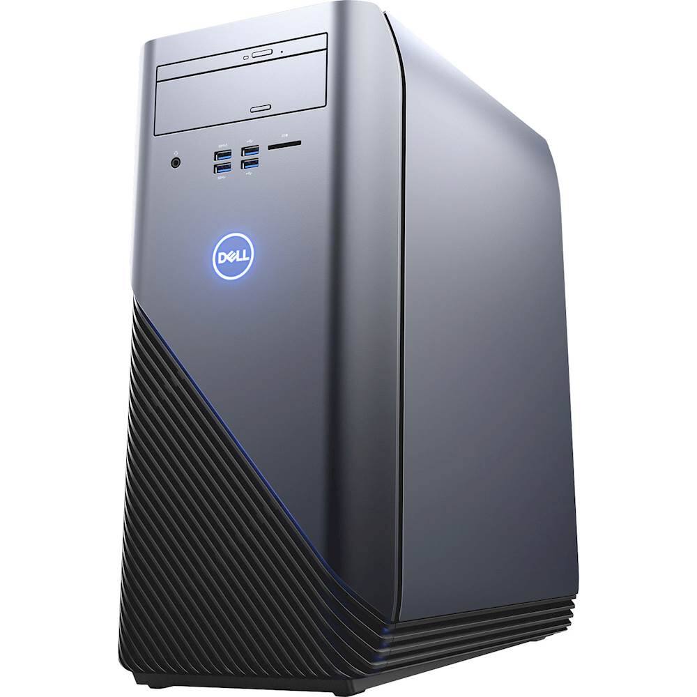 Left. Dell - Inspiron Desktop - AMD Ryzen 7 1700X - 8GB Memory - AMD Radeon RX 580 - 1TB Hard Drive.
