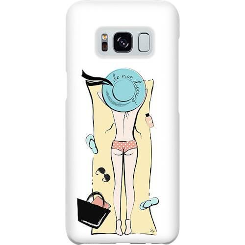 ArtsCase - SlimFit Designers Case for Samsung Galaxy S8+ - White - Larger Front