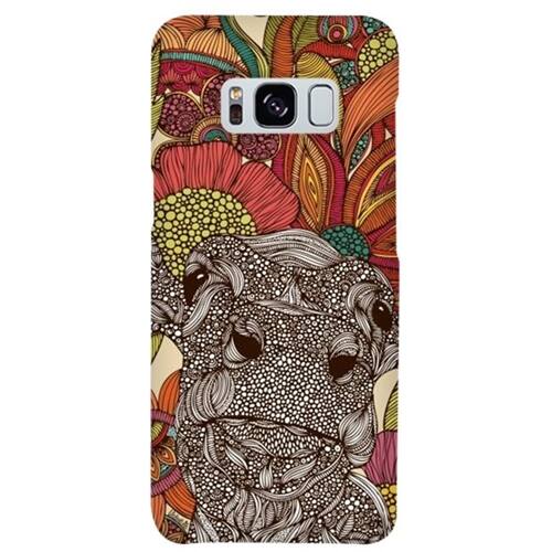 ArtsCase - SlimFit Designers Case for Samsung Galaxy S8 - Red/orange/black - Larger Front