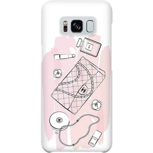 ArtsCase - StrongFit Designers Modular Case for Samsung Galaxy S8+ - White/pink/black - Larger Front