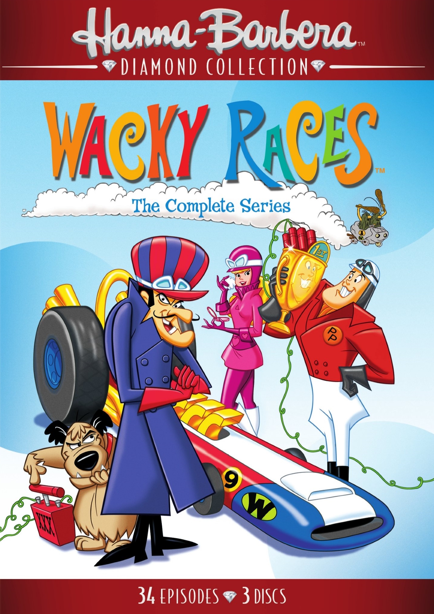Wacky Races: The Complete Series [3 Discs] - Best Buy