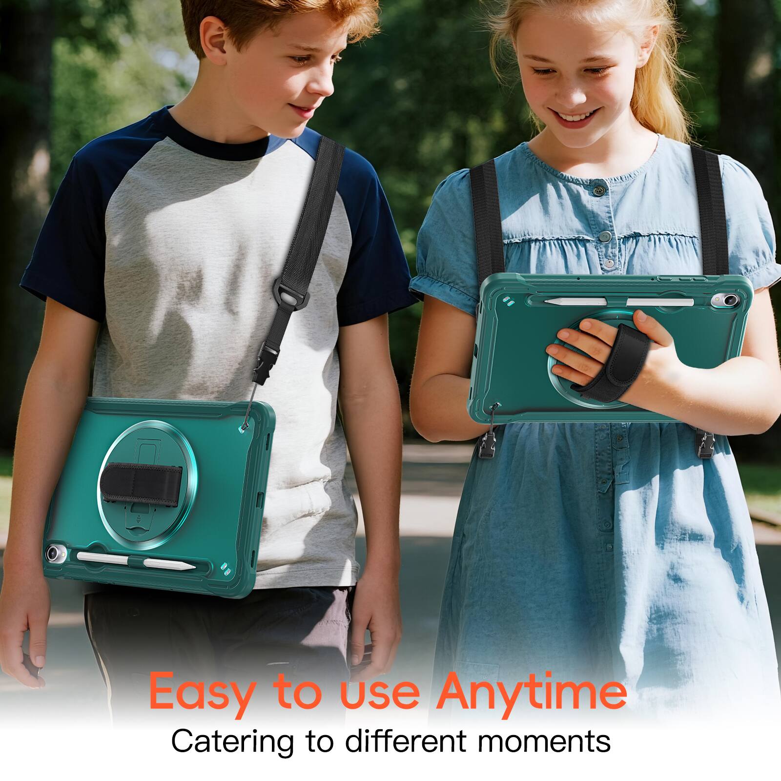Easy to use Anytime  
Catering to different moments