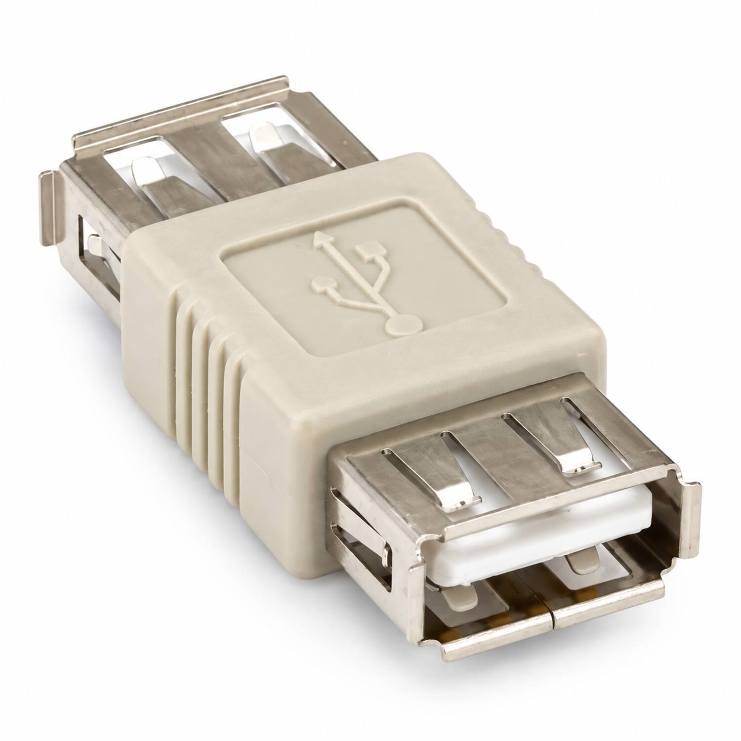 Front. Sanoxy - Sanoxy USB Type A Female to Type A Female Coupler - White.