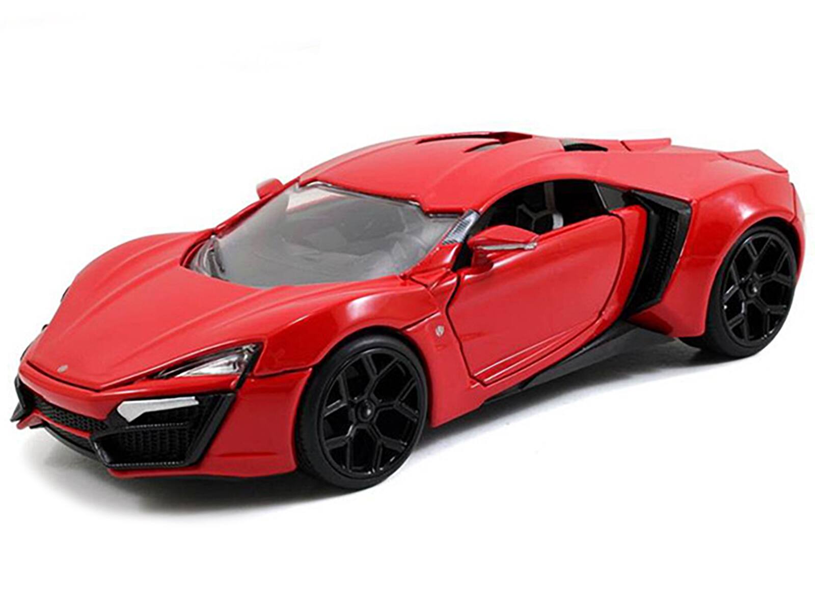 Alt View 1. Jada - Lykan Hypersport Red "Fast & Furious 7" (2015) Movie 1/24 Diecast Model Car by Jada.