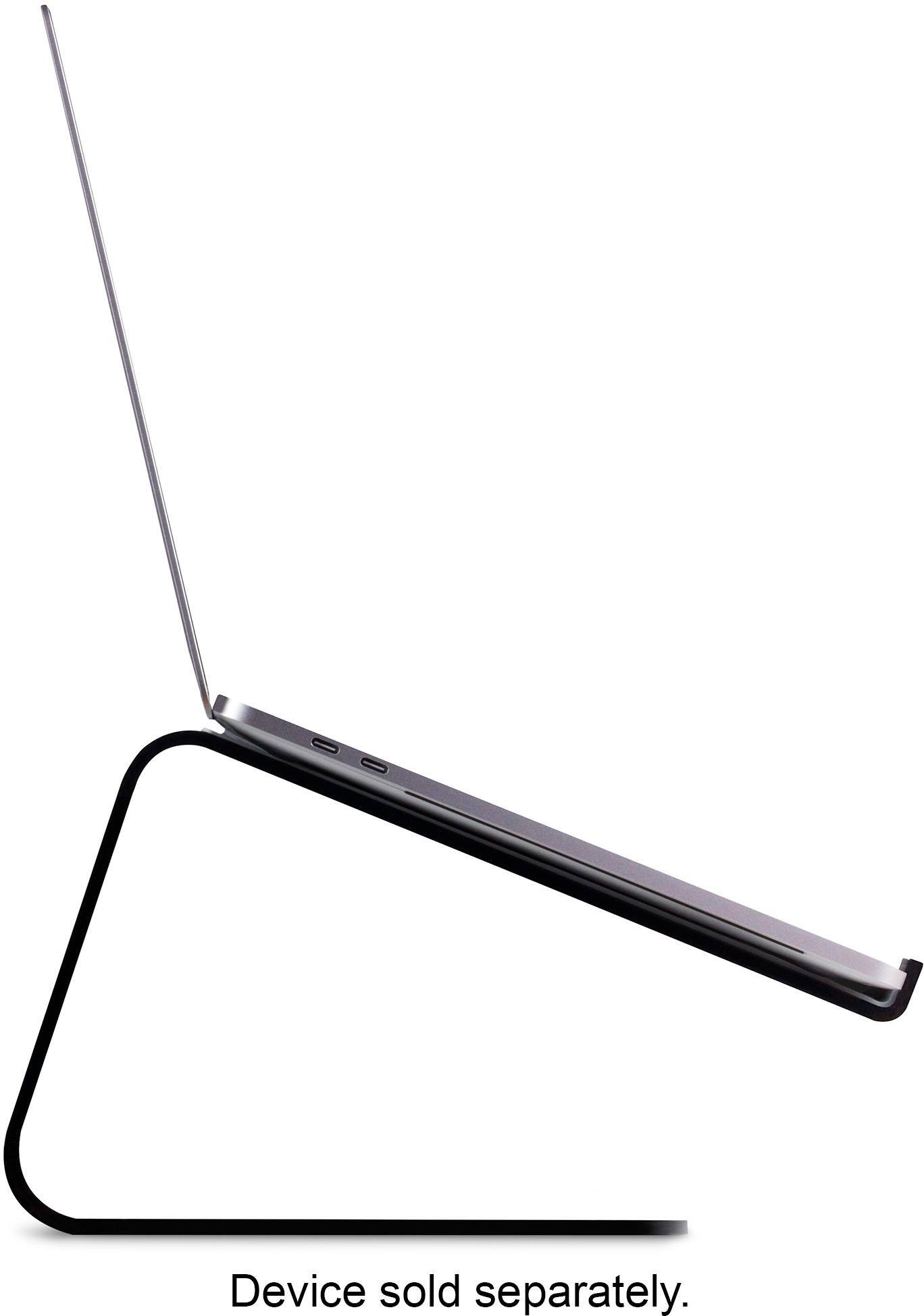 Alt View 11. Twelve South - Curve Stand for MacBook or Small Laptops - Black.