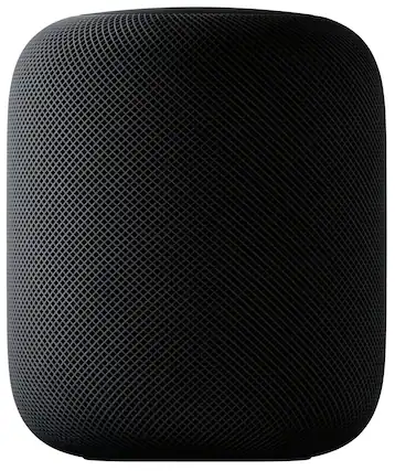 Front. Apple - HomePod - Space Gray.