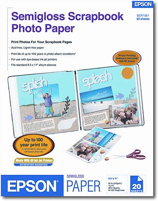 Epson Photo Paper - 20 sheets