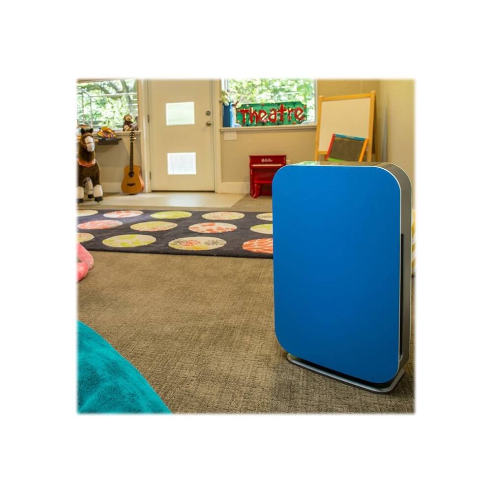 Alt View 11. Alen - BreatheSmart FLEX Tower 700 Sq. Ft. Air Purifier - Electric blue.