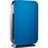 Front. Alen - BreatheSmart FLEX HEPA-Silver 700 Sq. Ft. Air Purifier - Electric Blue.