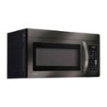 Angle Zoom. LG - 1.8 Cu. Ft. Over-the-Range Microwave with Sensor Cooking - Black stainless steel.