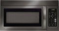 Front Zoom. LG - 1.8 Cu. Ft. Over-the-Range Microwave with Sensor Cooking - Black stainless steel.