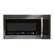 Front. LG - 2.0 Cu. Ft. Over-the-Range Microwave with Sensor Cooking - Black Stainless Steel.