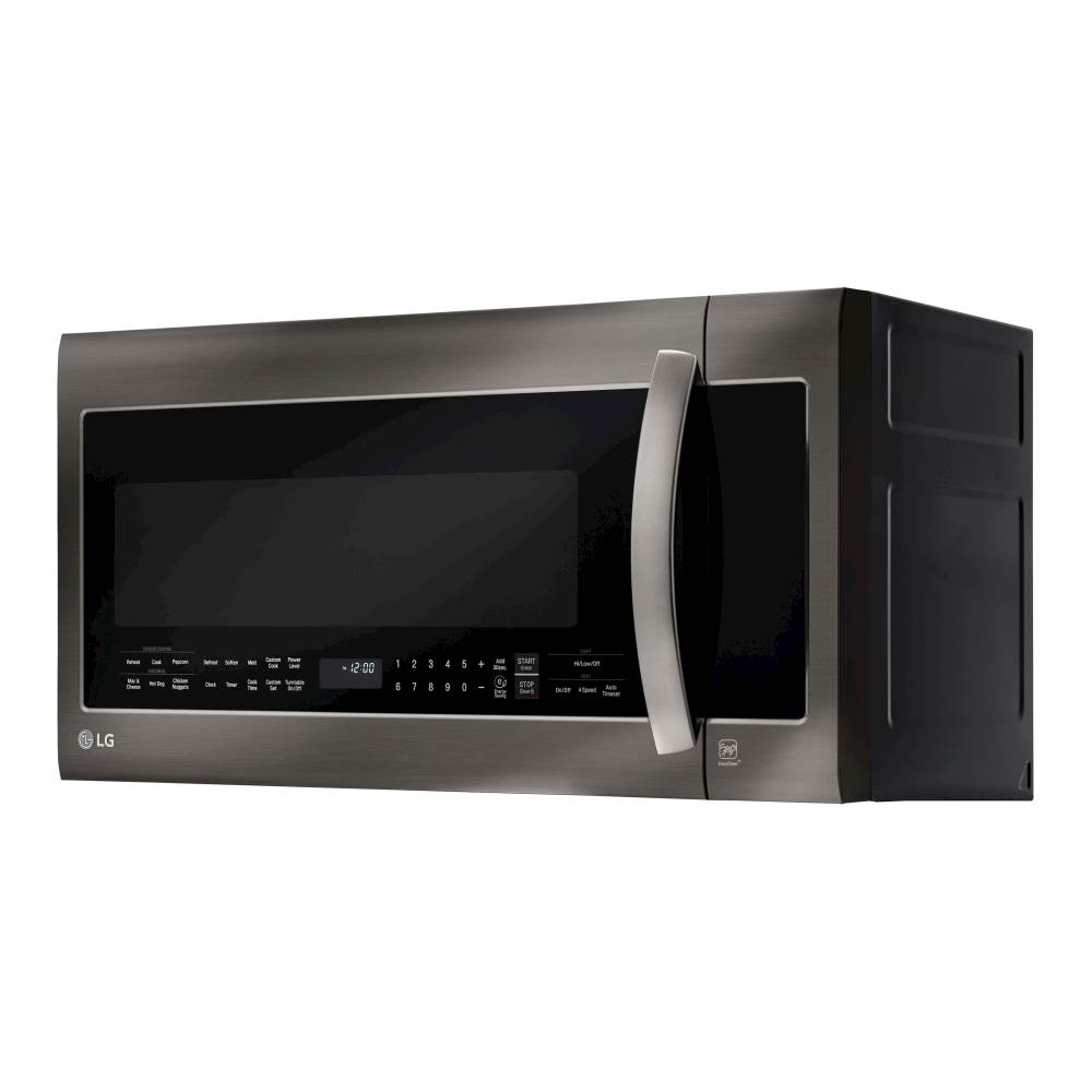 Customer Reviews: LG 2.0 Cu. Ft. Over-the-Range Microwave with Sensor Lg Over The Range Microwave Black Stainless Steel