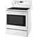 Left. LG - 6.3 Cu. Ft. Self-Cleaning Freestanding Electric Convection Range - Smooth White.