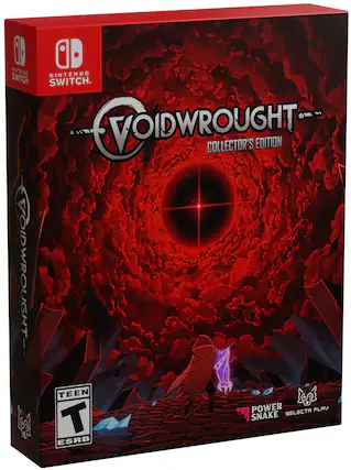 Nintendo Switch
Voidwrought - Collector's Edition
Voidwrought
Teen
Power Snake
Selectra Play
ESRB - T (Teen 13+)