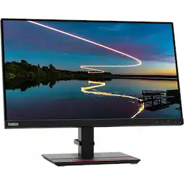 Lenovo - ThinkVision T24m-20 24" Class Full HD LED Monitor - 16:9 - Raven 23.8" Viewable - In-plane Switching - Black