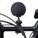 Left. Speaqua - Rail/Bike Mount - Black.