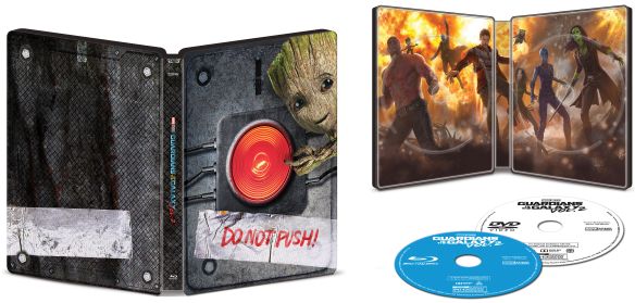  Guardians of the Galaxy Vol. 2 [SteelBook] [Includes Digital Copy] [Blu-ray/DVD] [Only @ Best Buy] [2017]