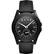 Front. A|X Armani Exchange - Connected Hybrid Smartwatch 44mm Silicone - Black.