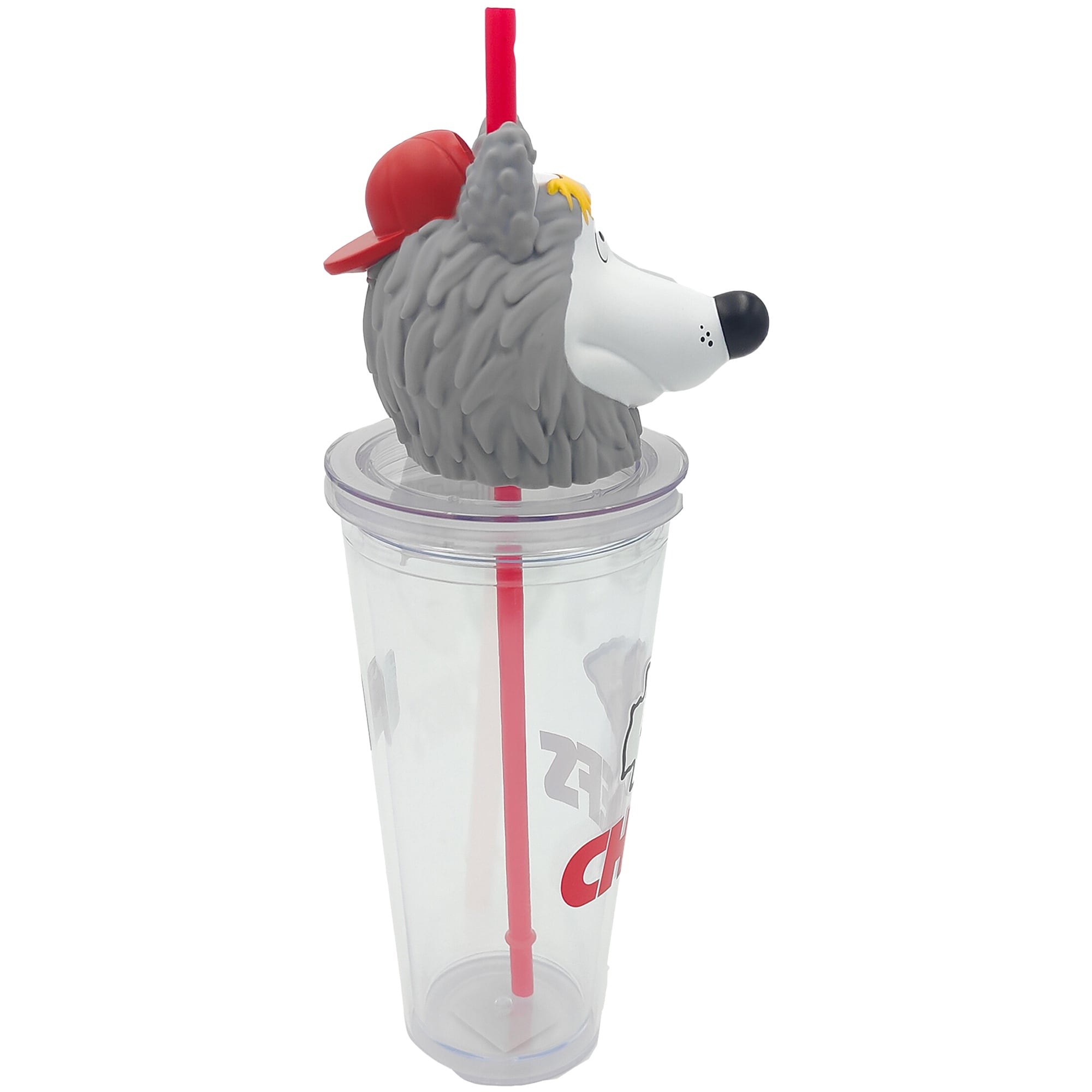 Alt View 2. Pegasus - Kansas City Chiefs Mascot Lid 24oz. Sipper Cup - Multicolor.