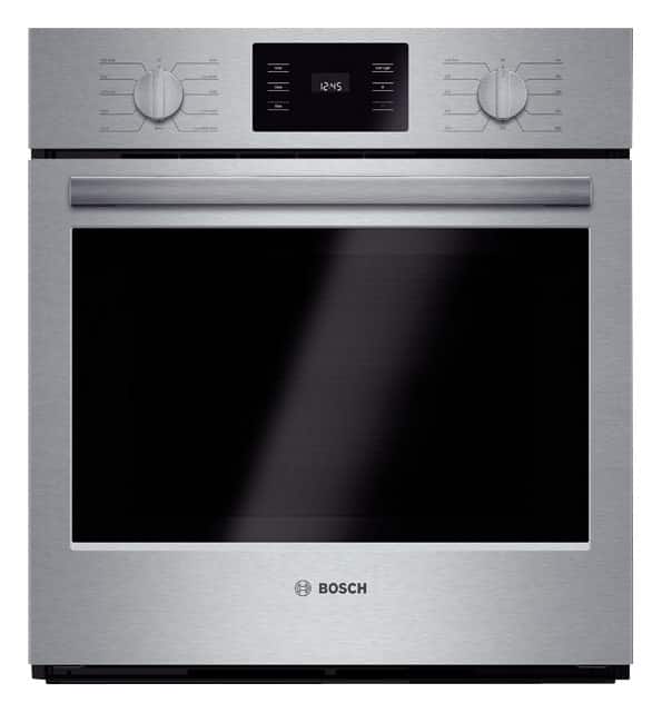 Bosch – 500 Series 27″ Built-In Single Electric Convection Wall Oven – Stainless steel