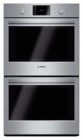 Bosch - 500 Series 30" Built-In Electric Convection Double Wall Oven - Stainless steel - Front_Zoom
