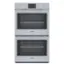 Alt View 1. Bosch - 500 Series 30" Built-In Electric Convection Double Wall Oven - Stainless steel.