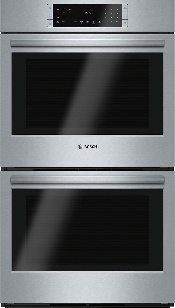 bagage geest buurman Bosch 800 Series 30" Built-In Electric Convection Double Wall Oven  Stainless steel HBL8651UC - Best Buy