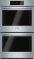 Bosch - 800 Series 30" Built-In Electric Convection Double Wall Oven - Stainless Steel