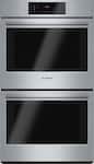 Bosch - 800 Series 30" Built-In Double Electric Wall Oven with True Convection - Stainless Steel