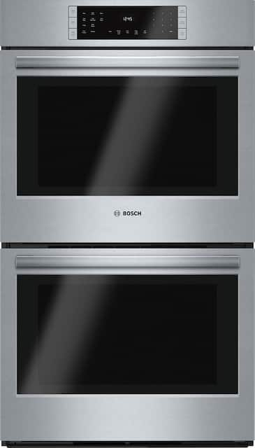 Bosch 800 Series 30 Stainless Steel Electric Built-In Double Wall Oven -  HBL8651UC