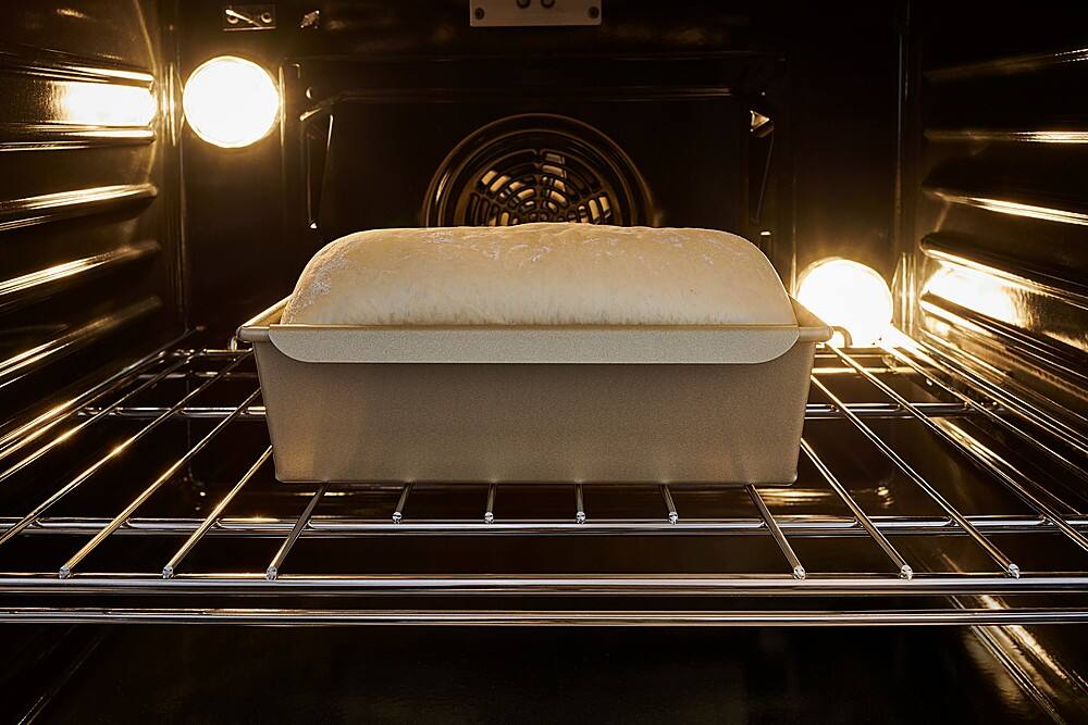 Alt View 13. Bosch - 800 Series 30" Built-In Electric Convection Double Wall Oven - Stainless steel.