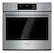Front. Bosch - 800 Series 30" Built-In Single Electric Convection Wall Oven - Stainless Steel.