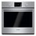 Front Zoom. Bosch - 500 Series 30" Built-In Single Electric Convection Wall Oven - Stainless steel.