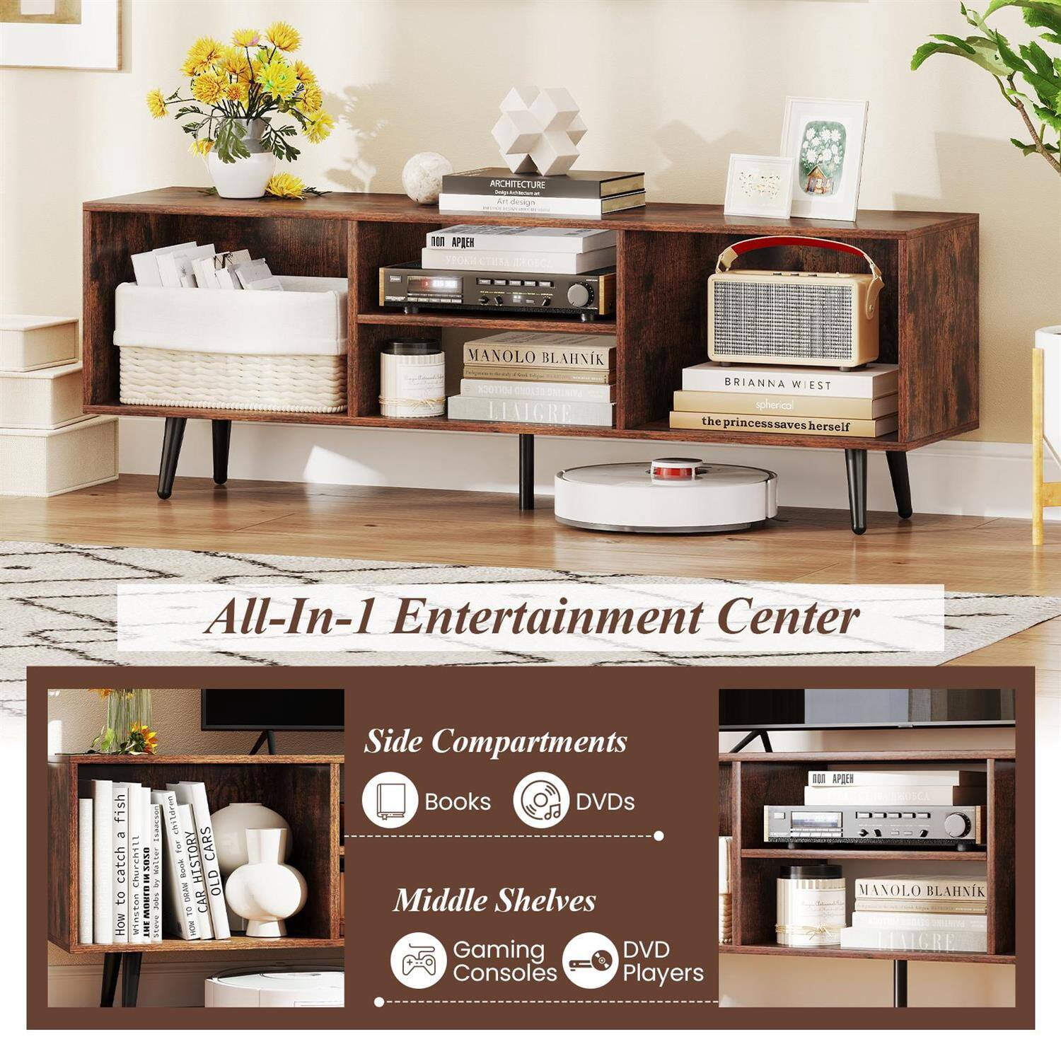 ARCHITECTURE  
Art design  
JON APPEH  
FASHION  
MANOLO BLAHNIK  
LAIGRE  
BRIANNA WIEST  
spherical  
the princess saves herself  
All-In-1 Entertainment Center  
fish a catch to  
How  
CARS  
Churehtl  
OCD MOSO  
Jodes  
DRAM  
CAR Winston  
2  
it eve  
Side Compartments  
Books  
DVDs  
Middle Shelves  
Gaming Consoles  
DVD Players