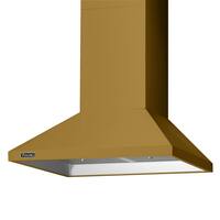 Viking 3 Series - 36 inches - Externally Vented & Recirculating - Wall Range Hood - Golden Hour - Front_Zoom
