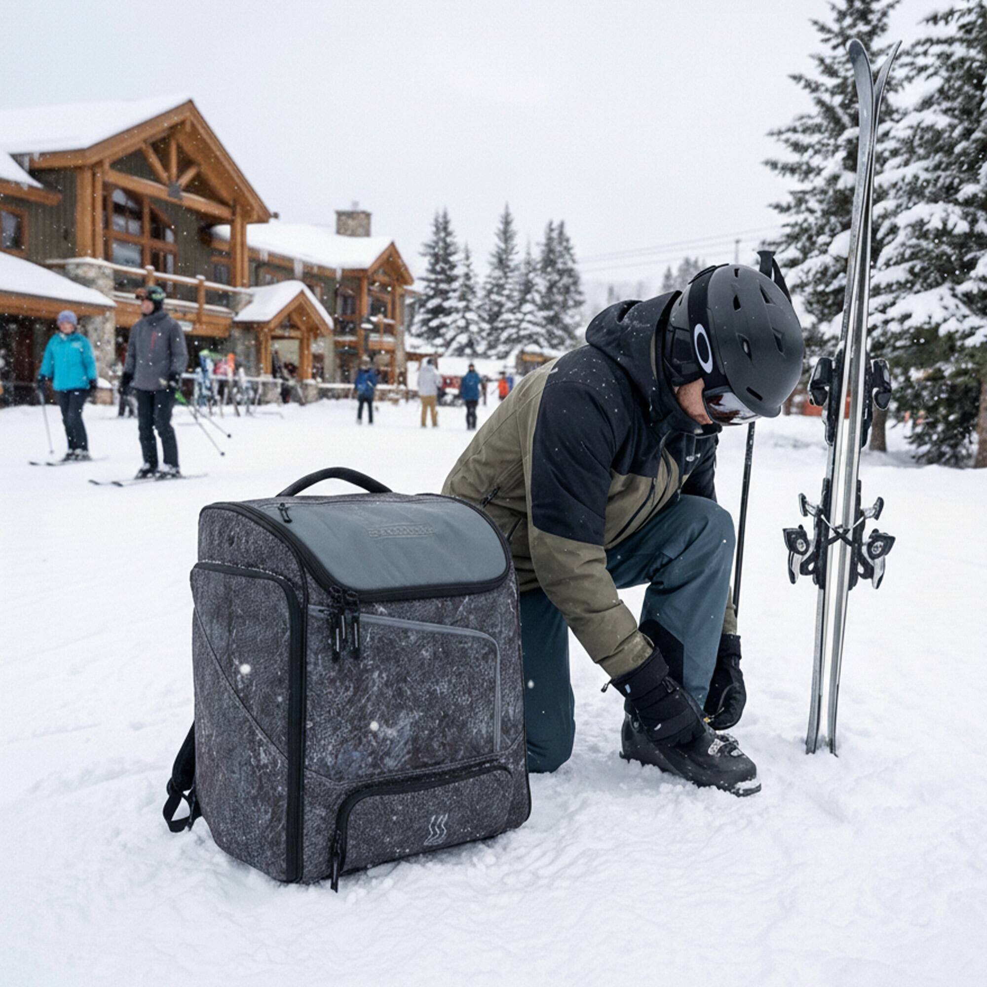 Alt View 3. Sportube - Sportube Toaster Heated Boot Bag with 3 Temperature Settings and Large Interior - Graphite Topo.