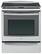 Front. GE - Profile Series 5.3 Cu. Ft. Self-Cleaning Slide-In Electric Convection Range - Stainless steel.