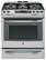 Front Zoom. GE - Profile Series 5.6 Cu. Ft. Self-Cleaning Slide-In Gas Convection Range - Stainless steel.