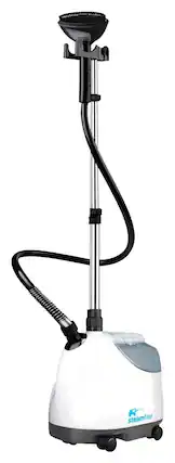 Front. Steamfast - Upright Garment Steamer - White.