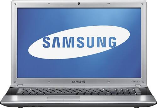  Samsung - 17.3&quot; Geek Squad Certified Refurbished Laptop - 4GB Memory - 500GB Hard Drive - Silver/Black