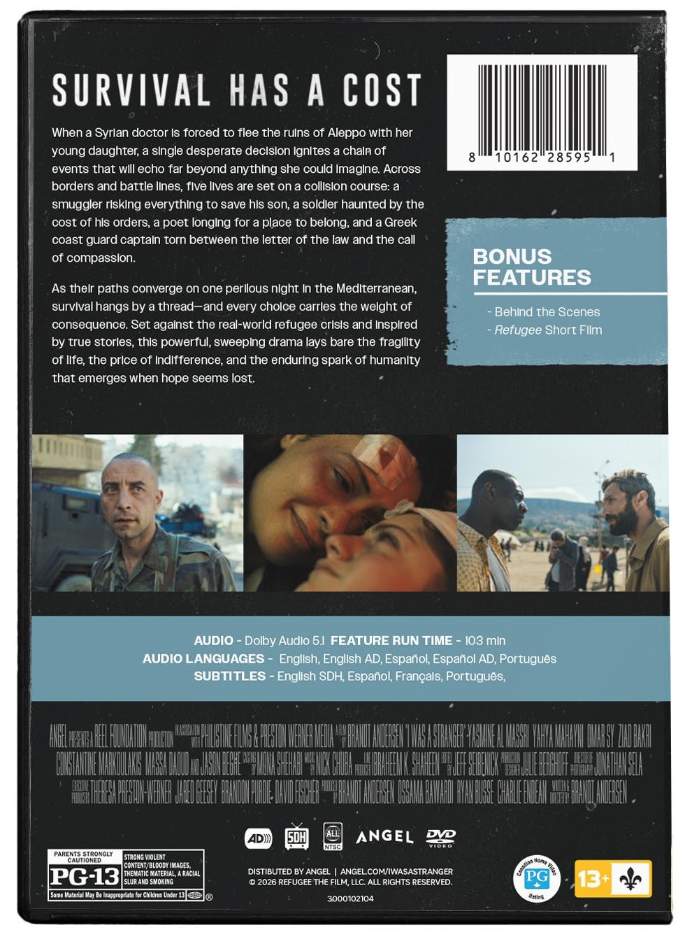 Back. I Was a Stranger   - DVD.