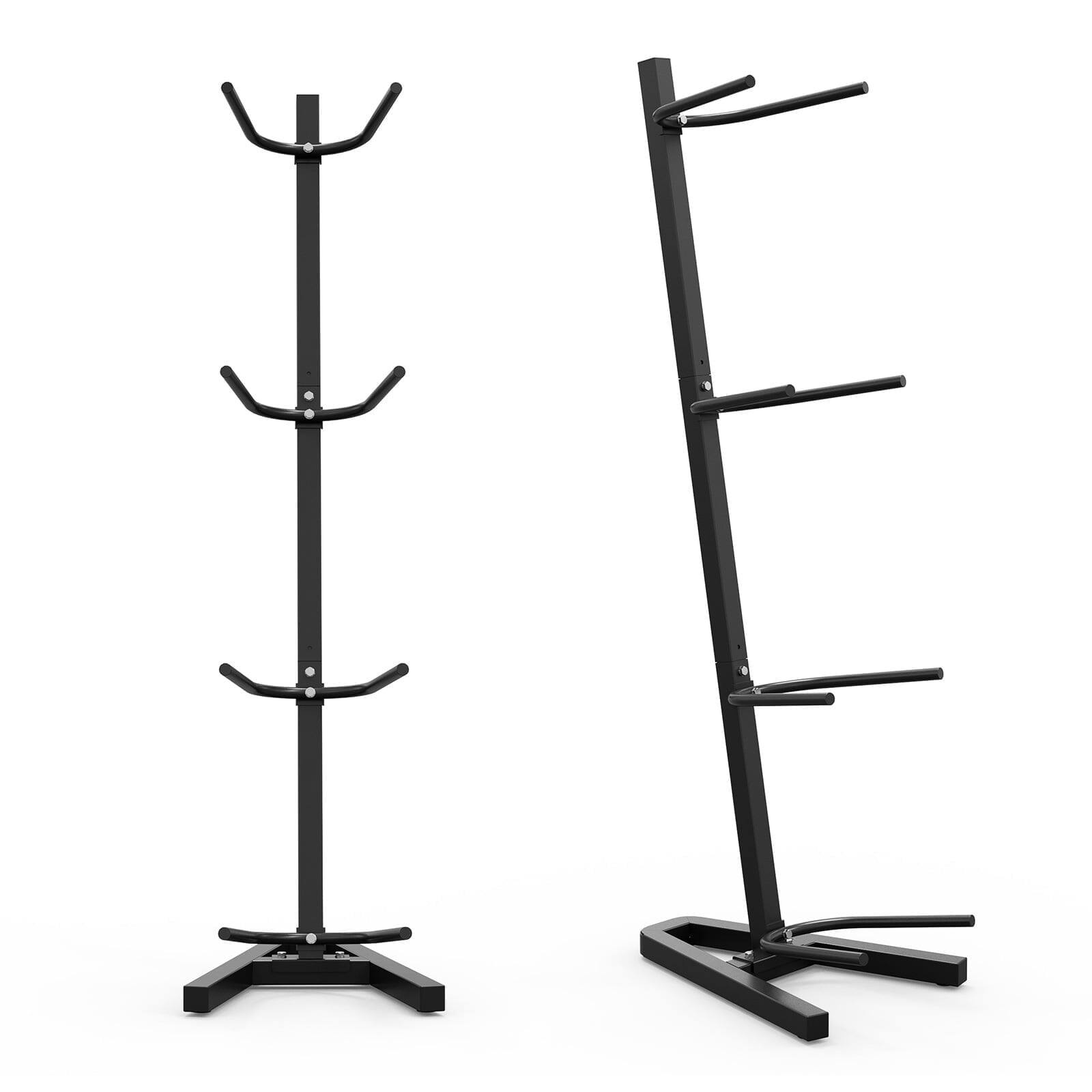 Mikolo - Fitness MB03 Wall Ball Rack,Medicine Ball Tree - Black