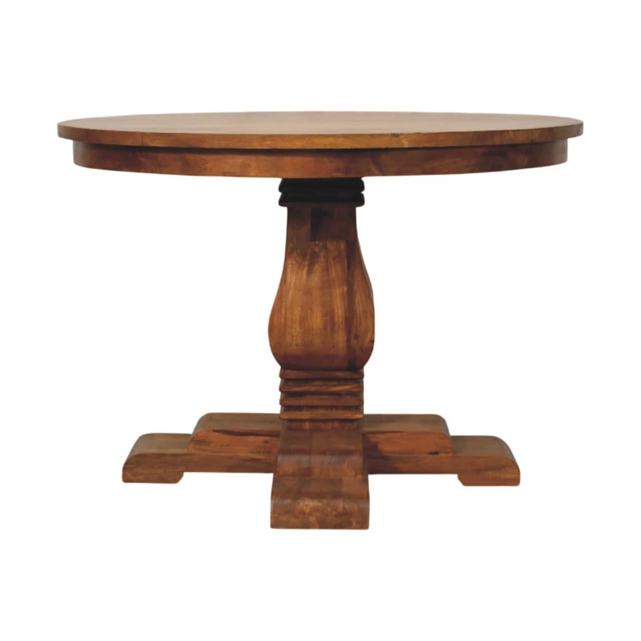Artisan Furniture - Round Pedestal Dining Table - Brown price history on PriceWatchPro