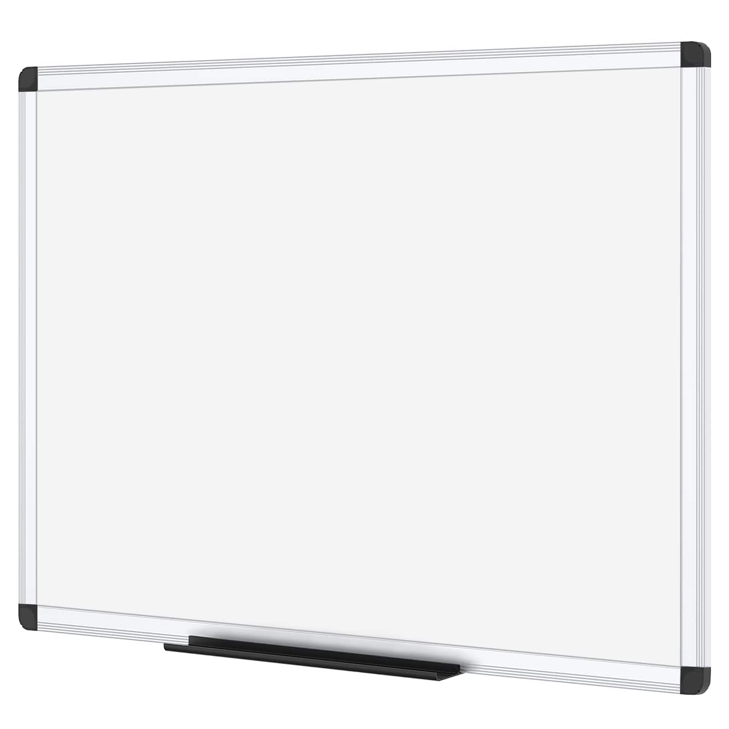 PARKER SLATER - Magnetic Dry Erase Board 36 X 24 Inches Aluminium Frame Smooth Writing and Easy to WipeMagnetic whiteboard, overall