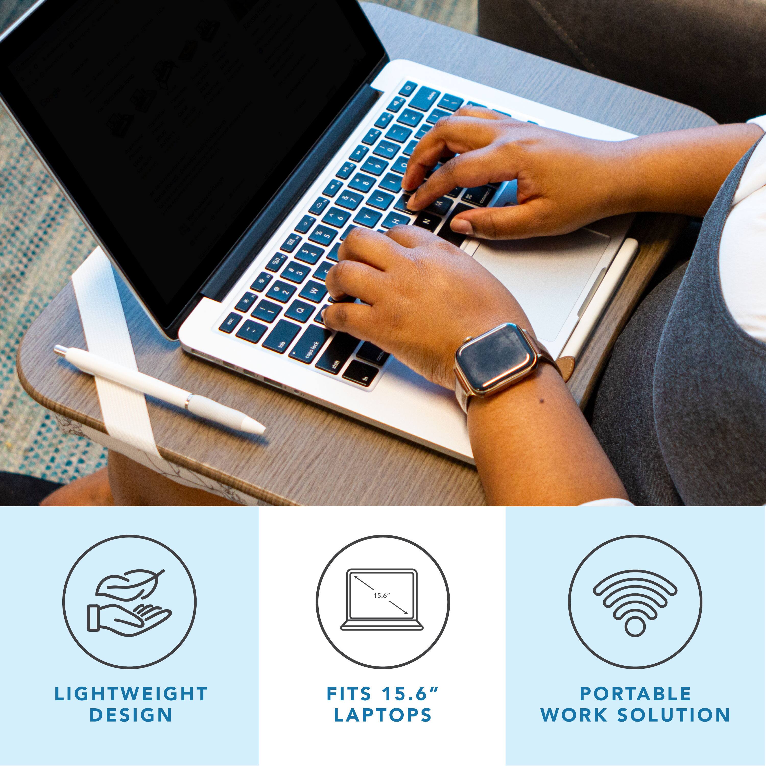 Fits 15.6" Lightweight Design Fits 15.6" Laptops Portable Work Solution