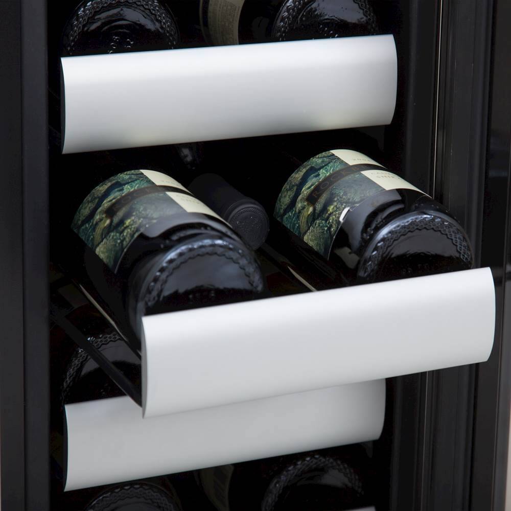 Alt View 15. Whynter - Elite 17-Bottle Wine Refrigerator - Stainless steel.