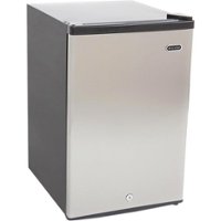 Whynter Energy Star 2.1 cu. ft. Stainless Steel Upright Freezer with Lock - Silver - Front_Zoom